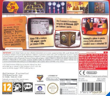 James Noir's Hollywood Crimes (Italian Box - EFIGS In Game) [GRA 3DS]