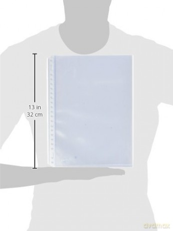 KANGARO Show bag 23-Hole 0.12mm Transparent 10pcs A4
