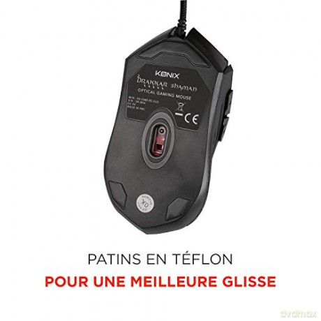 Konix Drakkar Shaman Gaming Mouse (Black)