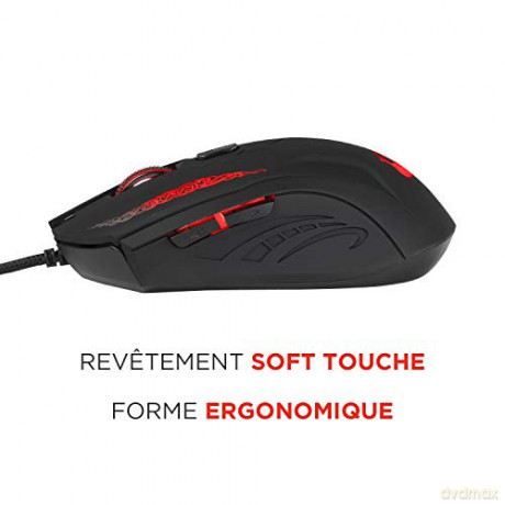 Konix Drakkar Shaman Gaming Mouse (Black)