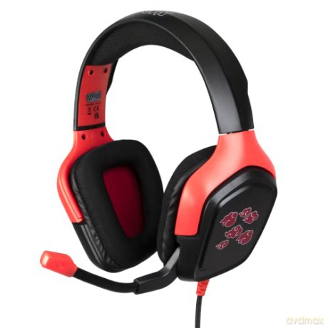 Konix Naruto Akatsuki Gaming Headset (Black/Red)