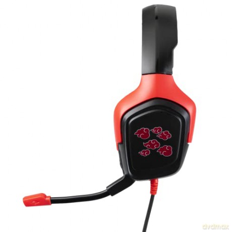 Konix Naruto Akatsuki Gaming Headset (Black/Red)