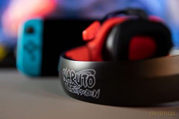 Konix Naruto Akatsuki Gaming Headset (Black/Red)