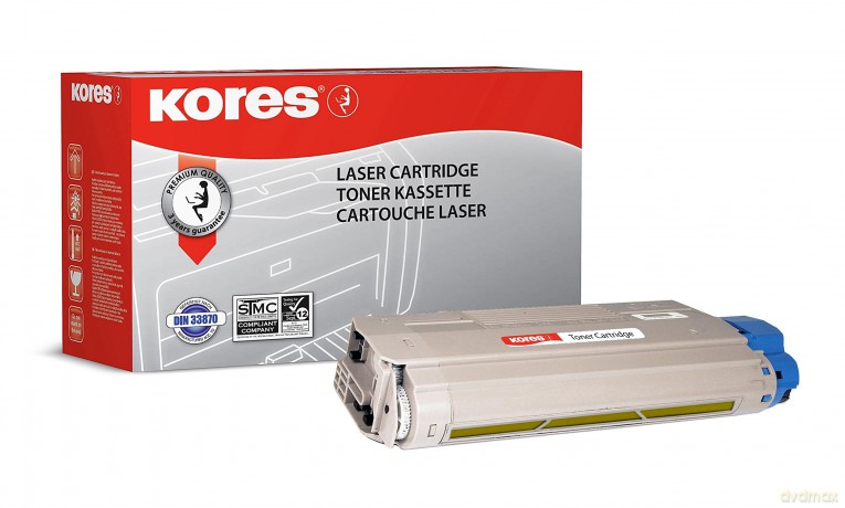 Kores Toner Cartridges for Model C 5600, 5700, 2000 Pages, Yellow