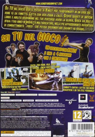 Kung-Fu: High Impact (Kinect) (ITA Cover) [GRA XBOX360]