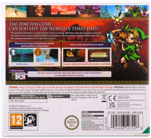 Legend of Zelda: Majora's Mask 3D [GRA 3DS]