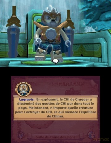 LEGO Legends of Chima: Laval's Journey (French Box - Multi Lang in Game) [GRA 3DS]