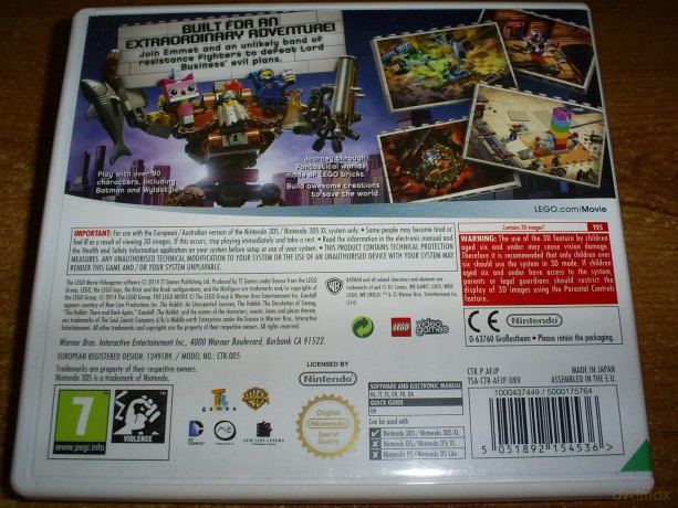 Lego Movie: The Videogame [GRA 3DS]