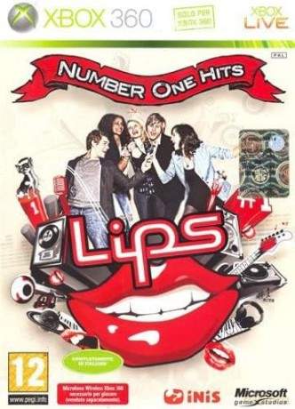 Lips: Number One Hits (Solus) (Italian Box - Multi Lang In Game) [GRA XBOX360]