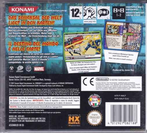 Marvel Trading Card Game (Italian Box - Multi Lang In Game) [GRA NDS]