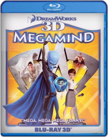 MegaMind (Megamocny) [Blu-Ray 3D]