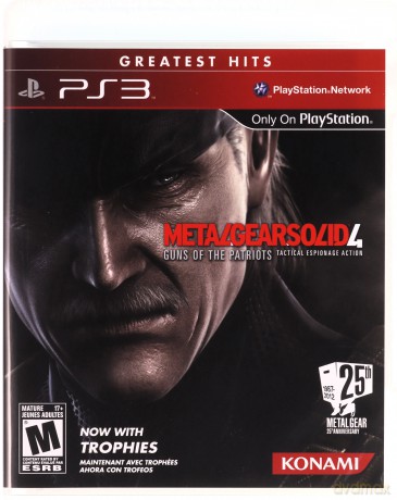 Metal Gear Solid 4: Guns of the Patriots (Greatest Hits) [GRA PS3]