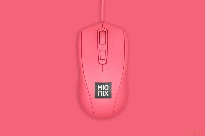 Mionix Avior Frosting Ambidextrous Optical Gaming Mouse (Pink)
