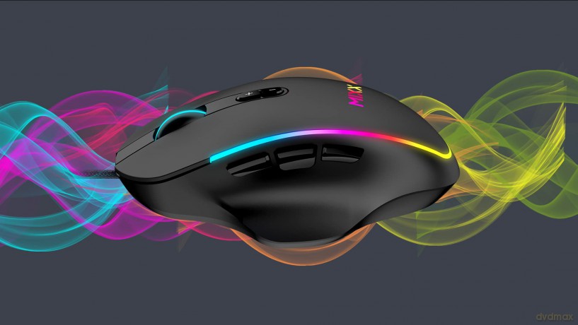 Mixx RapidX POINT Optical RBG Wired Gaming Mouse/PC