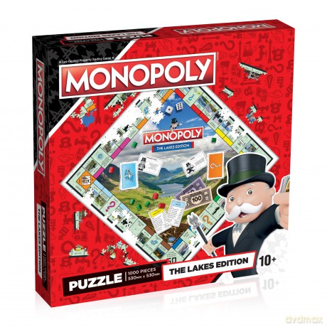 Monopoly - 1000 Piece Jigsaw Puzzle (Lakes Edition) [PUZZLE]