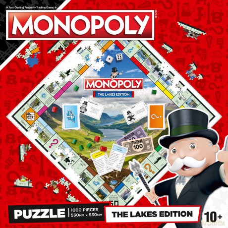 Monopoly - 1000 Piece Jigsaw Puzzle (Lakes Edition) [PUZZLE]