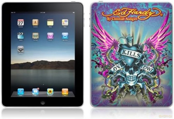 Musicskins: Ed Hardy - Love Kills (iPad)
