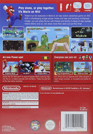 New Super Mario Bros. (Selects) [GRA WII]