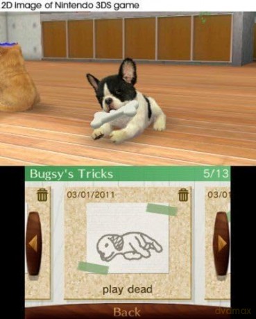 Nintendogs and Cats 3D: Golden Retriever (Selects) [GRA 3DS]