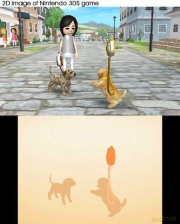 Nintendogs and Cats 3D: Golden Retriever (Selects) [GRA 3DS]