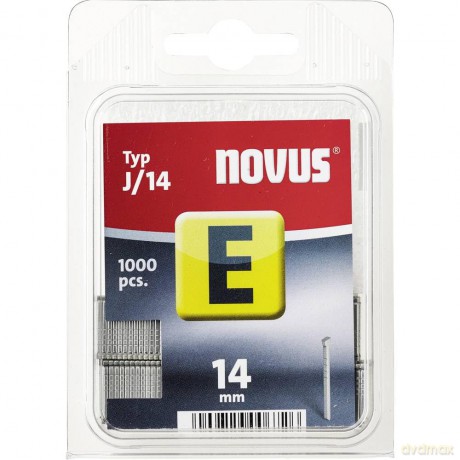 Novus - Typ J/14 E-14 mm Staples (Pack of 1000)