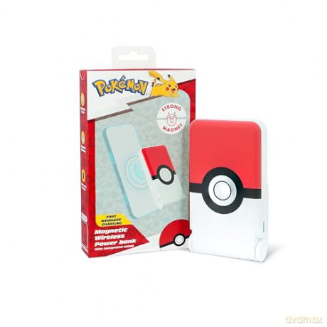 OTL Pokemon Magsafe Wireless Magnetic Power Bank (Poke Ball)