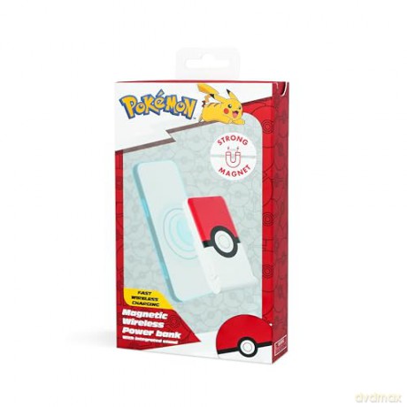 OTL Pokemon Magsafe Wireless Magnetic Power Bank (Poke Ball)