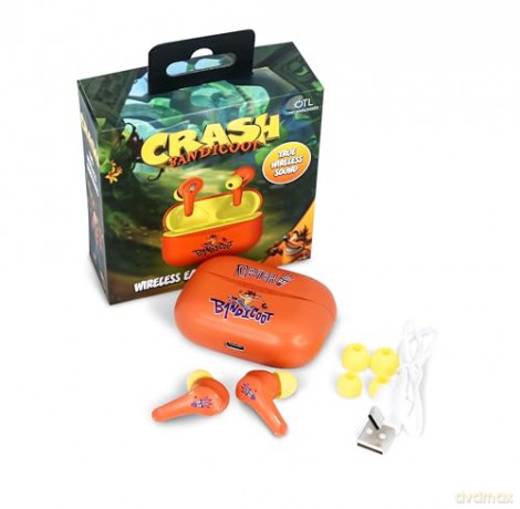OTL TWS Crash Bandicoot Earpods (Orange)