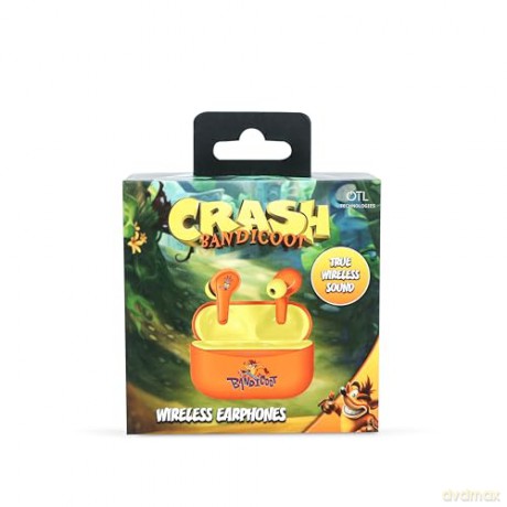 OTL TWS Crash Bandicoot Earpods (Orange)