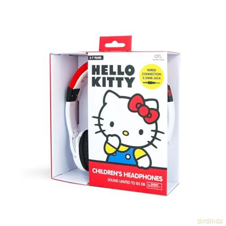 OTL Wired Junior Hello Kitty Headphones (Rose Gold)