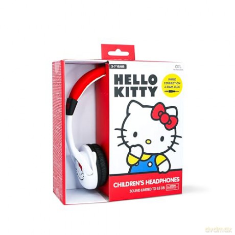 OTL Wired Junior Hello Kitty Headphones (Rose Gold)