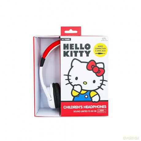 OTL Wired Junior Hello Kitty Headphones (Rose Gold)