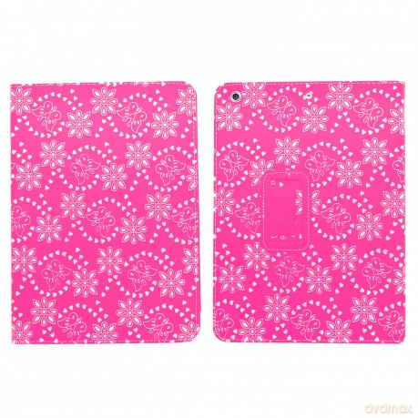 Pink glitter flowers case