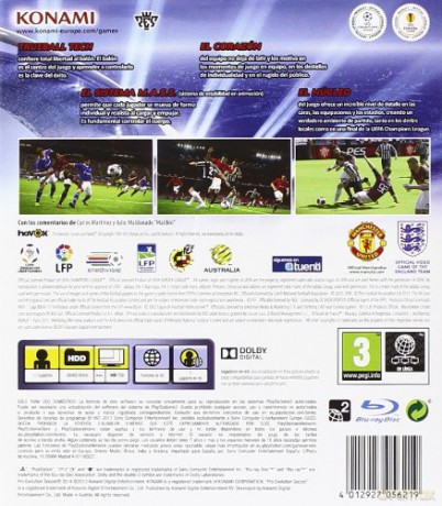 Pro Evolution Soccer 2014 (PES) (Spanish/Portuguese Box) [GRA PS3]