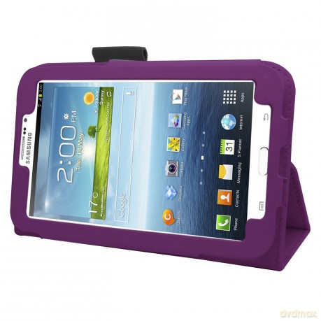 Purple case with pen