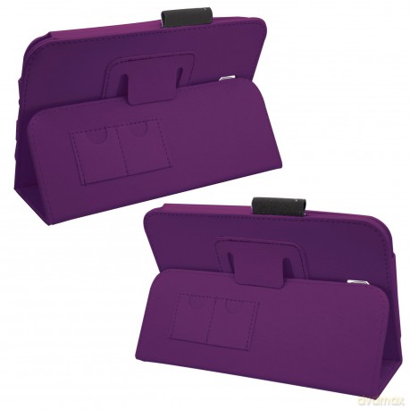 Purple case with pen
