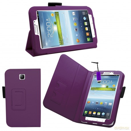 Purple case with pen