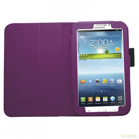 Purple case with pen