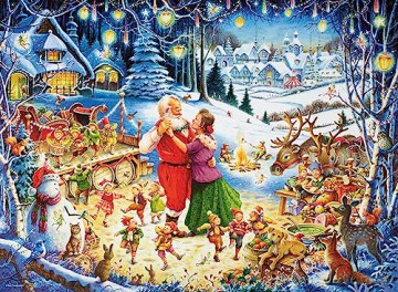 RAVENSBURGER Christmas Collection 4x500 el. [PUZZLE]