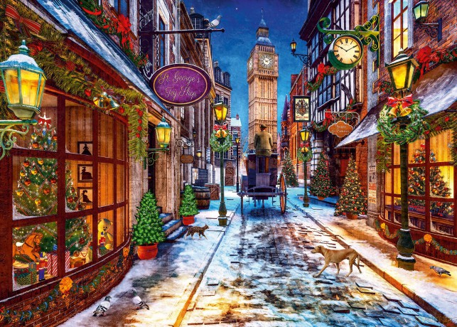 RAVENSBURGER Christmastime, 1000 el. [PUZZLE]