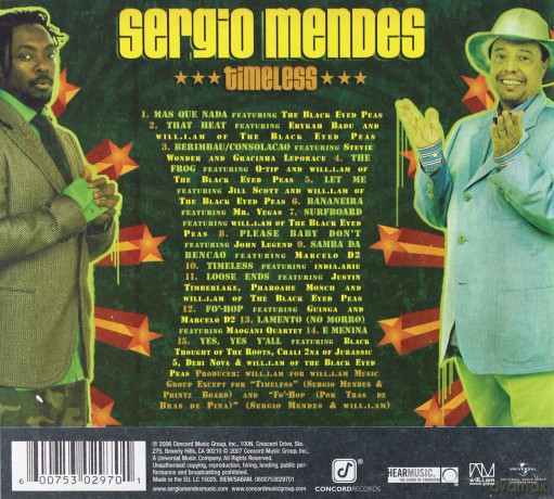 Sergio Mendes: Timeless (Ecopac) [CD]