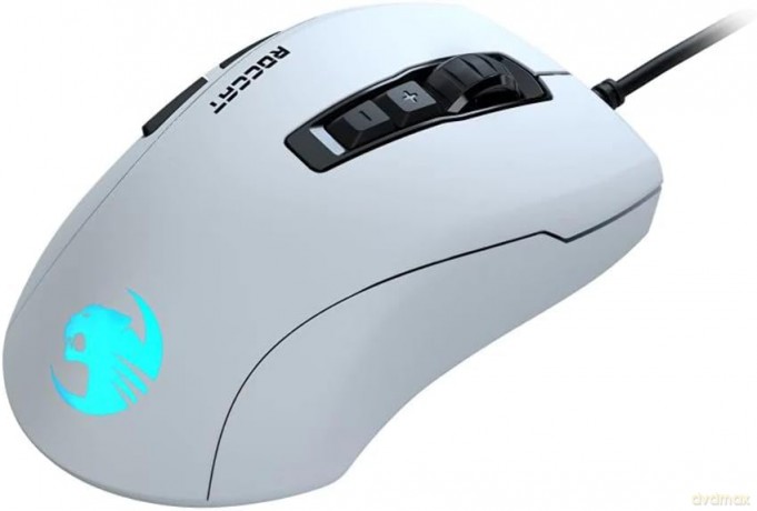 Roccat Kone Pure Ultra Light Ergonomic Gaming Mouse (White)