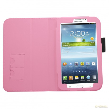 Samrick executive soft leather book wallet pink with pen