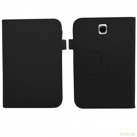 Samsung Tablet Hard Leather case with Pen (Black)