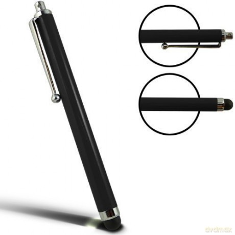 Samsung Tablet Hard Leather case with Pen (Black)