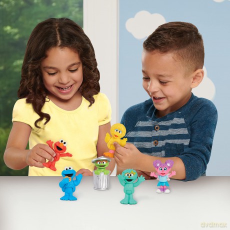 Sesame Street - Neighborhood Friends 6 pack/Toys