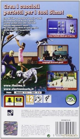 Sims 2: Pets (Essentials) (Italian Box - EFIGS in Game) [GRA PSP]