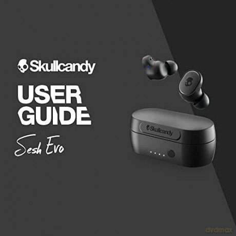 Skullcandy Sesh Evo True Wireless In-Ear Headphones (Black)