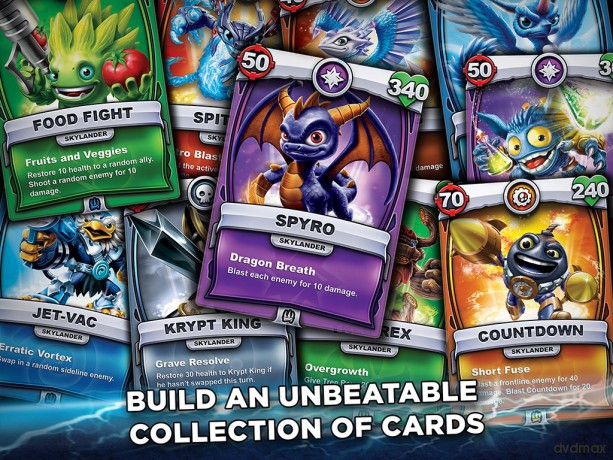 Skylanders Battlecast 22 Card Battle Pack A