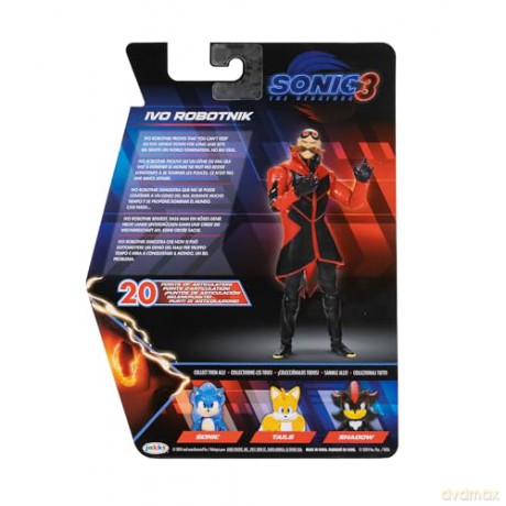 Sonic The Hedgehog 3 - Ivo Robotnik 5" Action Figure